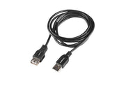 Przedłużacz USB-A Lanberg M/F 2.0 1.8m czarny box