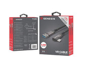 Kabel Genesis USB-C (M) -> USB-A (M) 3.1 Gen 1 5M 5GB/S PD 15W VR Czarny