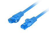 Patchcord Lanberg S/FTP kat.6A 1,5m LSZH CCA fluke passed niebieski