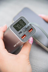 Powerbank GoGEN PB200009S 20000 mAh PD 65W srebrny