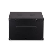 Szafa sieciowa wisząca jednosekcyjna DIGITUS Dynamic 19" 7U, 600x600, drzwi szyba, czarny, niezmontowana, 60kg