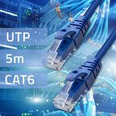 Kabel Patchcord Qoltec UTP | CAT6 | 2 x RJ-45 | 5m