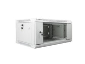 Szafa instalacyjna Rack wisząca 19" 4U 600x450 szara Lanberg (flat pack)