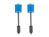 Kabel VGA Lanberg M/M 5m Ekranowany Ferryt czarny