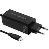 Ładowarka sieciowa Qoltec 90W GaN Super Fast | 5-20V | 3-4.5A | USB-C 3.1 | Laptop | Smartfon | Tablet