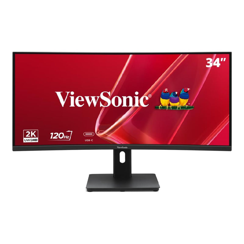 Monitor ViewSonic 34” VA3420C-2 Curved Monitor VA UWQHD 120Hz HDMI DP HUB głośniki