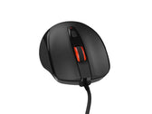 Mysz przewodowa Natec PIGEON 2 optyczna 4000dpi USB programowalna czarna