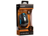 Mysz bezprzewodowa A4Tech V-TRACK G3-200N-1 Black+Blue WRLS
