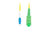 Patchcord światłowodowy Lanberg SM LC/UPC-SC/APC SIMPLEX 3.0mm LSZH G657A1 2m żółty