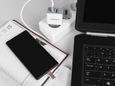 Kabel Natec Extreme Media micro USB-B - USB-A M/M 1m srebrny LED