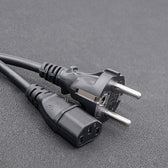 Kabel zasilający Qoltec IEC C13/SCHUKO | 3x0.75mm2 | 1.8m
