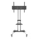 Stojak mobilny Techly 50"-92", 70kg, z półką AV