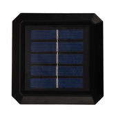 Lampa solarna LED na słupek GreenBlue, 80x80mm, daszek kopertowy, 3200K, GB127 WW