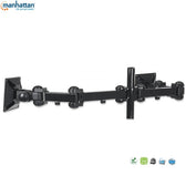 Uchwyt biurkowy Manhattan 13"-24", 2x6kg 2 monitory, regulowany