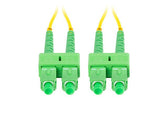 Patchcord światłowodowy Lanberg SM SC/APC-SC/APC DUPLEX 3.0mm LSZH G657A1 15m żółty