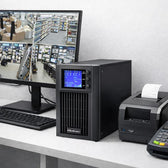 Zasilacz awaryjny UPS Qoltec Pure Sine Wave | 1kVA | 800W | AVR | LCD | Czysty Sinus