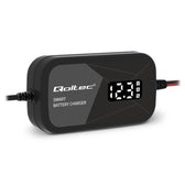 Ładowarka inteligentna Qoltec mikroprocesorowa 12V | 2A | Prostownik do akumulatora AGM GEL | LCD