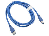 Przedłużacz USB 3.0 Lanberg AM-AF 1,8m niebieski