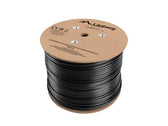 Kabel LAN Lanberg SFTP Kat.7 305m drut outdoor CU Fluke passed czarny