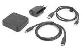 Stacja dokująca DIGITUS do SSD M.2 NVMe z funkcją klonowania offline, USB-C, czarna