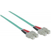 Światłowód krosowy Intellinet SC-SC duplex 50/125 OM3, MM 1m