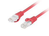 Patchcord Lanberg UTP kat.6 20m LSZH CU fluke passed czerwony