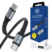 Kabel USB 3mk Hyper Cable N-SERIES USB-C to USB-C 60W 20V/3A 2m