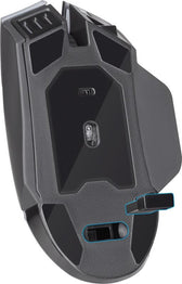 Mysz bezprzewodowa Defender ONESHOT GM-067 optyczna 3200dpi czarna RGB AKUMULATOR 7 przycisków Gaming