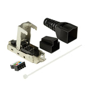 Wtyk RJ45 kat.6A FTP LogiLink MP0044 pozłacany styk 3µ, beznarzędziowy