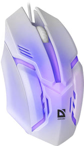 Mysz przewodowa Defender CYBER MB-560L 1200dpi 3P biała