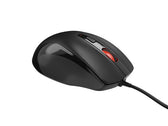 Mysz przewodowa Natec PIGEON 2 optyczna 4000dpi USB programowalna czarna
