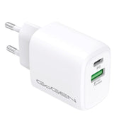 Ładowarka sieciowa GoGEN ACHPDQ220W, 1x USB-C PD 20W + 1x USB-A 18W