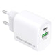 Ładowarka sieciowa GoGEN ACHPDQ220W, 1x USB-C PD 20W + 1x USB-A 18W