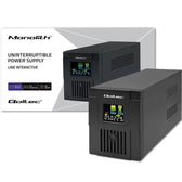 Zasilacz awaryjny UPS Qoltec  Monolith | 2000VA | 1200W | LCD | USB