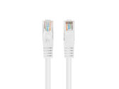 Patchcord Lanberg UTP kat.5e 0,25m biały 10-Pack