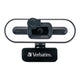 Kamera internetowa Verbatim AWC-02 1080p FHD USB 2.0 z mikrofonem i podświetleniem LED czarna