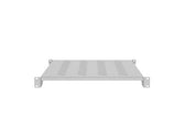 Półka do szaf 19" 1000mm Lanberg (1U / 483 x 700 mm, udźwig do 25 kg, Montaż 4 punktowy) Szara