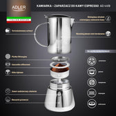 Kawiarka - zaparzacz do kawy Espresso Adler AD 4419 350ml