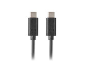 Kabel USB 2.0 Lanberg Type-C M/M 1m czarny
