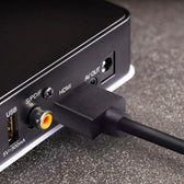 Kabel Qoltec HDMI | Micro HDMI | High speed | 4K | 30Hz | GOLD | 1.5m