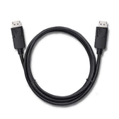 Kabel DisplayPort v1.2 Qoltec męski | DisplayPort v1.2 męski | 5K | 1m