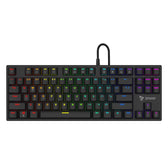 Klawiatura przewodowa SAVIO TEMPEST X2 Outemu BLUE mechaniczna RGB