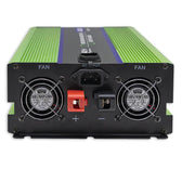 Przetwornica napięcia Qoltec Monolith | ładowanie baterii | UPS | 2500W | 5000W | 12V na 230V | Czysty Sinus | LCD