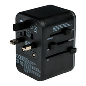 Adapter podróżny Verbatim UTA-04 globalny 1xUSB-C PD 61W QC 18W, 1xUSB-C 12W, 3xUSB-A 12W