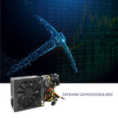 Zasilacz ATX Qoltec 1600W | 80 Plus Gold | Bitcoin Miner