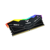 Pamięć DDR5 Team Group T-FORCE DELTA RGB 16GB (1x16GB) 6000MHz CL38 1,25V Czarna