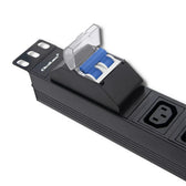 Listwa zasilająca Qoltec do RACK 19" 1U 10A PDU CB 8xIEC C13 2m