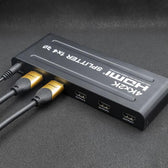 Rozdzielacz aktywny Qoltec Splitter 4 x HDMI 4K x 2K | 3.4Gb/s