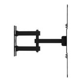 Uchwyt do TV Maclean MC-190 max VESA 400x400, 32-55", do 25kg, czarny, reg. pochyłu +0°~-15° i obrotu +90°~-90°