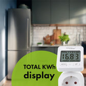 Miernik energii GreenBlue, watomierz, 16A, max. 3680W, podtrz.pamięci, GB615 E